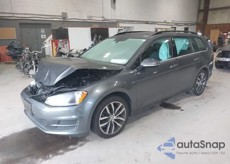 2016 Volkswagen Golf Sportwagen Tsi Limited Edition from USA, damaged, VIN 3VWC17AU7GM518339